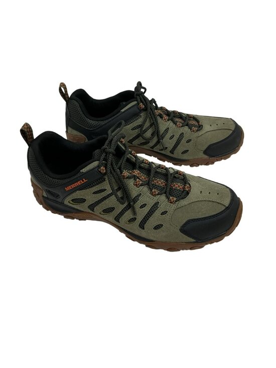 New Merrell Crosslander 2 Suede Leather Hiking Shoes Mens 13 Olive Black main image 10